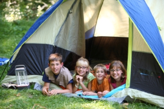 kids camping