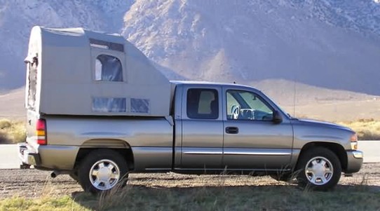 Truck Bed for camping trip