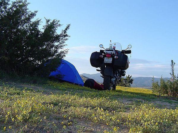 motorcycle camping 1
