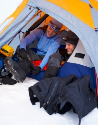 Warm and Comfy Experience Camping in Winter