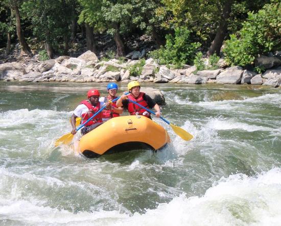 equipment for white water rafting