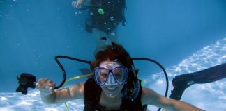 avoid wet breath during scuba diving