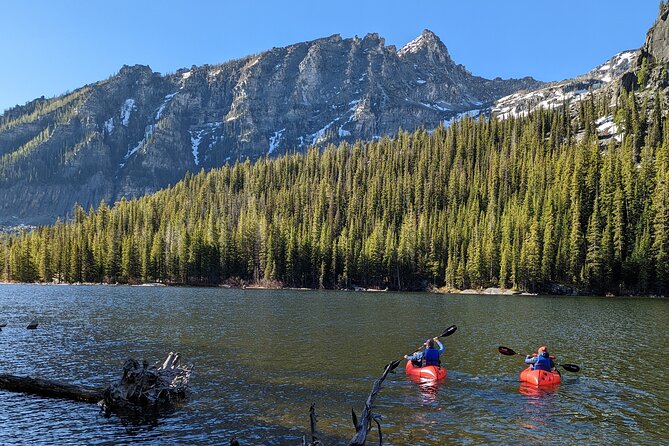 Alpine lake float and guided hike in the bitterroot mountains what to expect from the mountaintop day out