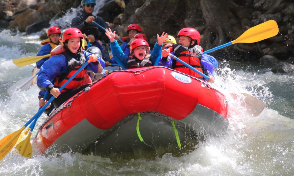 Big sky: half day gallatin river (class ii iv) rafting trip highlights of the gallatin river rafting trip
