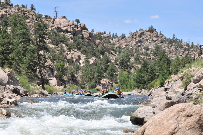 Browns canyon intermediate rafting trip half day the authentic appeal of browns canyon rafting
