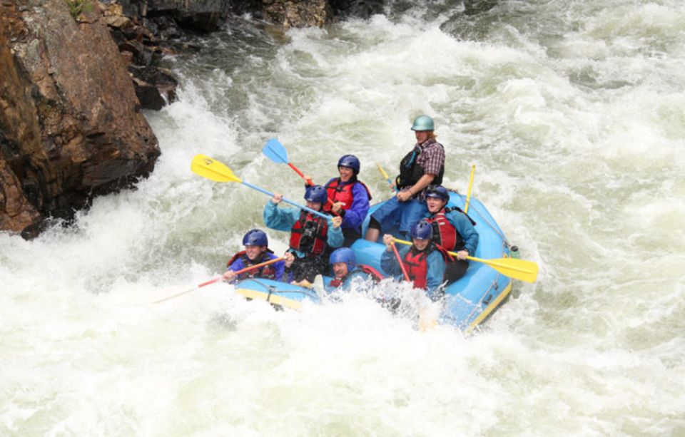 Denver: lower clear creek advanced whitewater rafting highlights of the lower clear creek advanced whitewater rafting experience