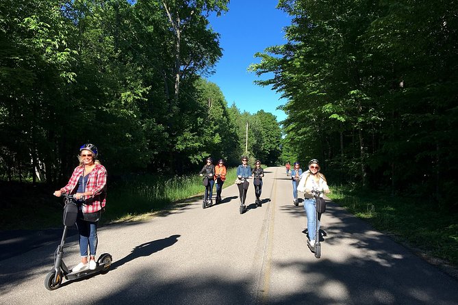 Fish creek e scooter guided nature glide w/ private tour option detailed breakdown of the itinerary