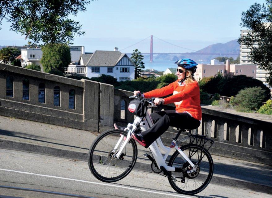 Golden gate bridge: electric bike guided tour to sausalito what to expect from the tour