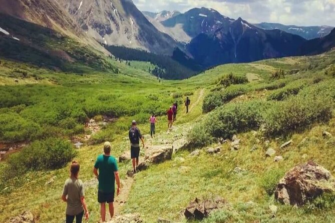 Guided private scenic colorado mountain hiking half day highlights