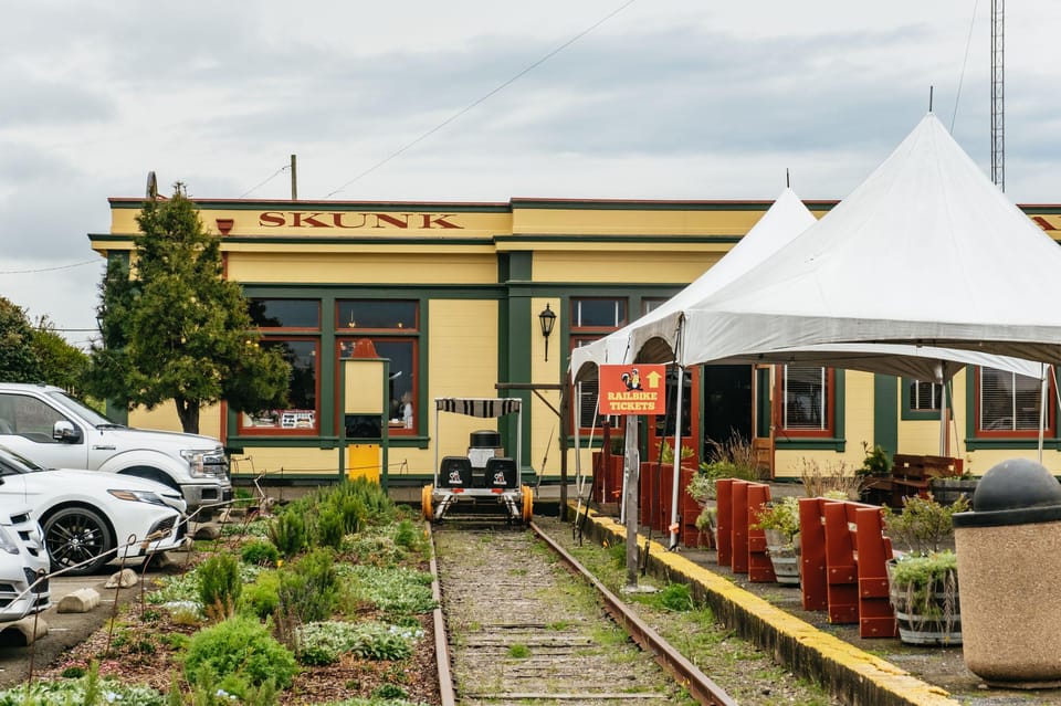 Mendocino county: moonlight railbike tour highlights of the moonlight railbike tour