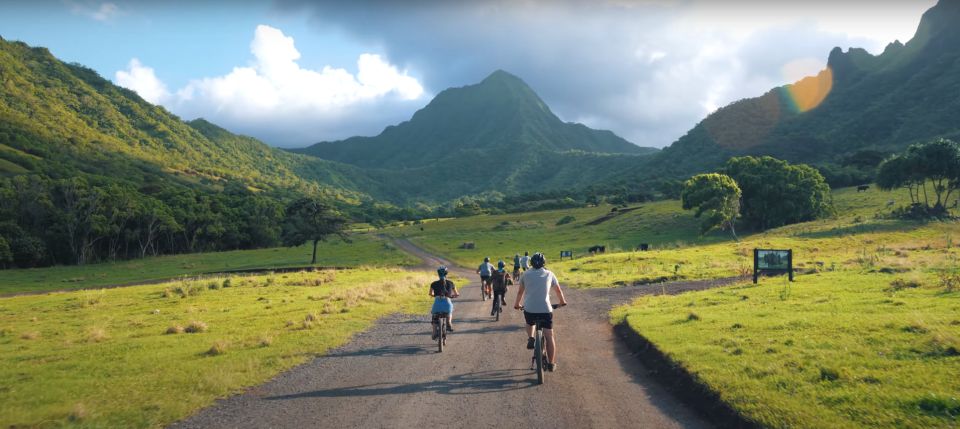 Oahu: kualoa electric bike tour the ride: what to expect on the 3 hour tour