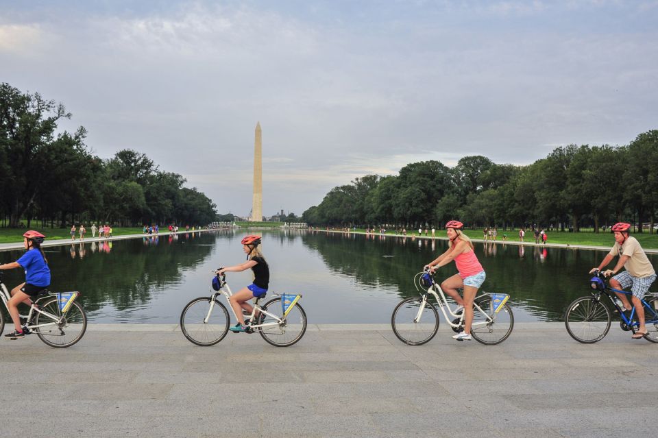 Washington dc: monuments and memorials bike tour exploring the monuments up close