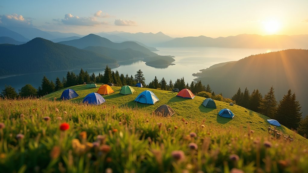 affordable camping destinations europe