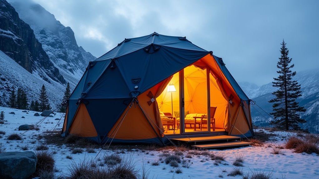 all season camping tent
