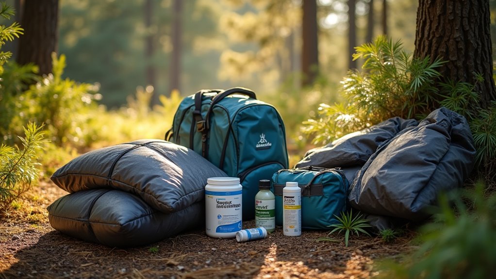 allergy prevention while camping