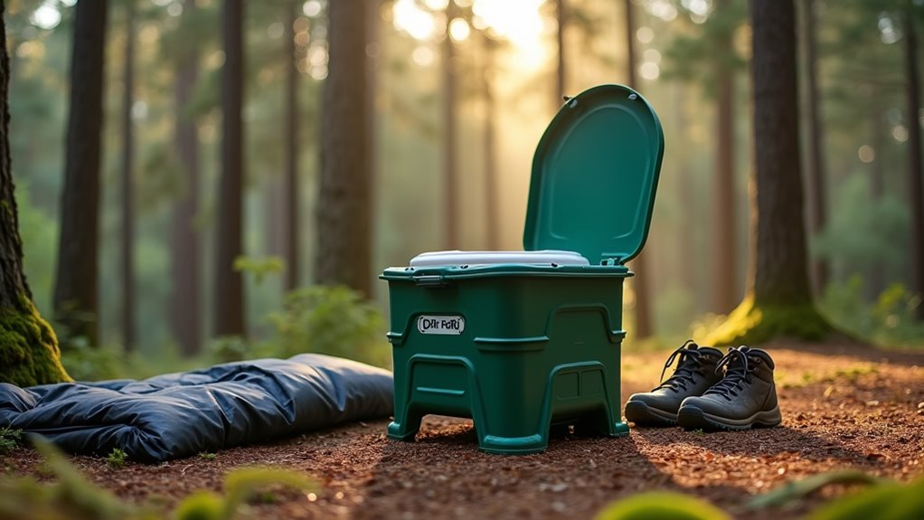 are camping toilets real