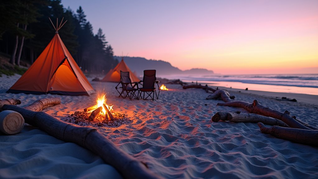 beach camping adventure benefits