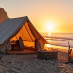 beach camping in california
