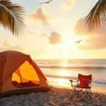 beach camping in southern california