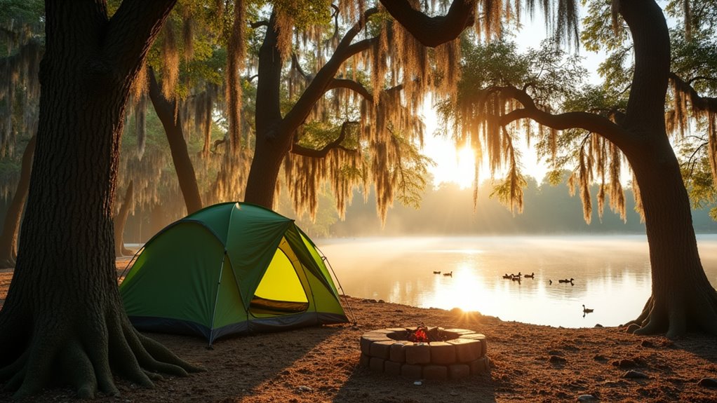 best camping spots louisiana