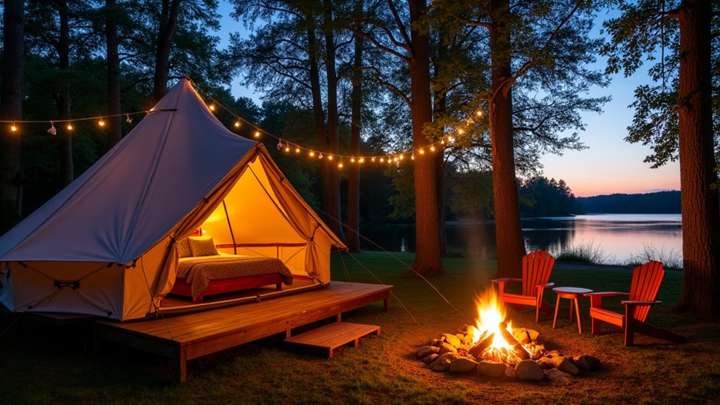 bingemans park glamping camping