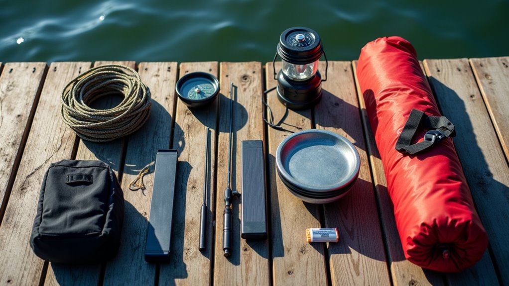 boat camping gear essentials