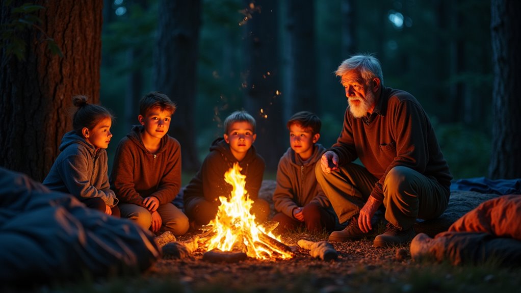 campfire ghost story traditions