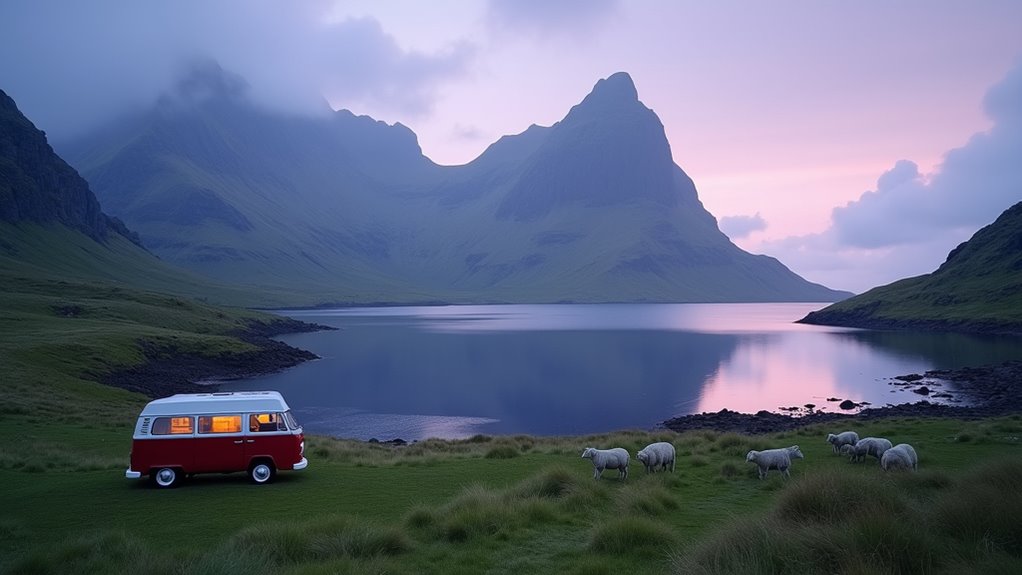 camping bliss on skye