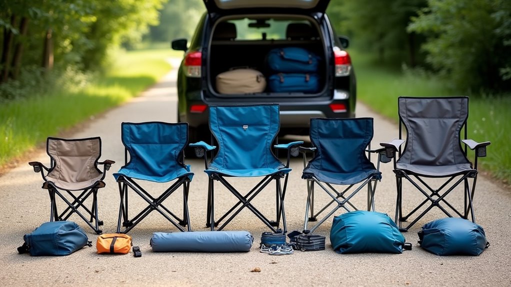 camping chair storage tips