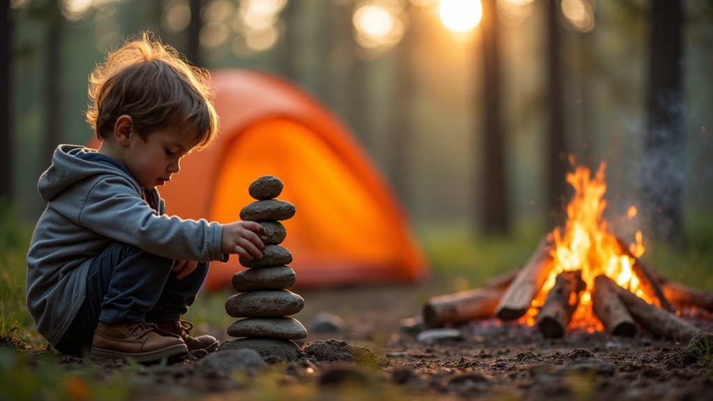 camping enhances personal adjustment