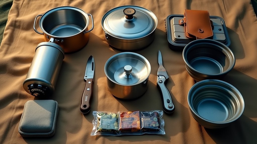 camping food preparation essentials