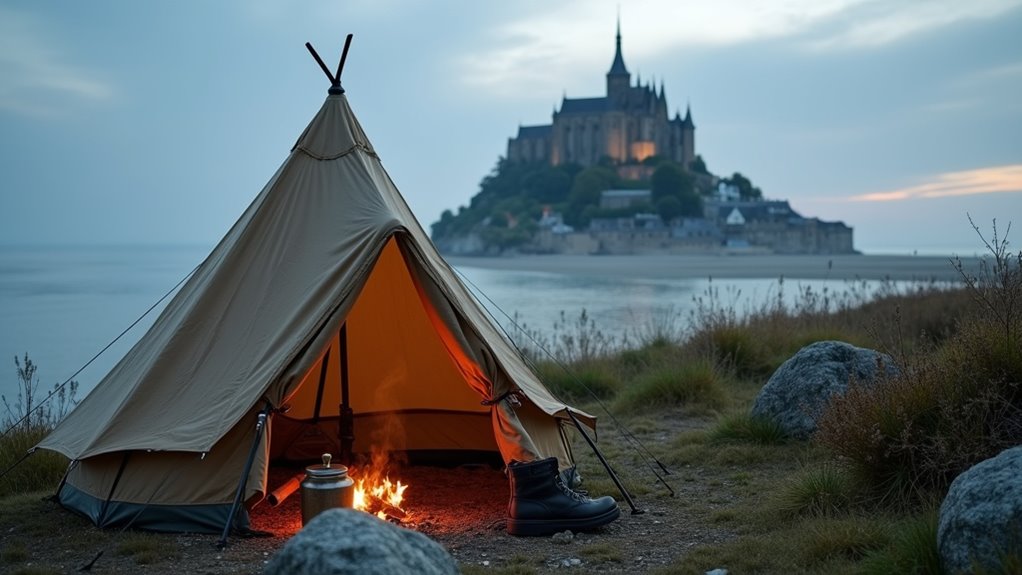 camping in normandy brittany
