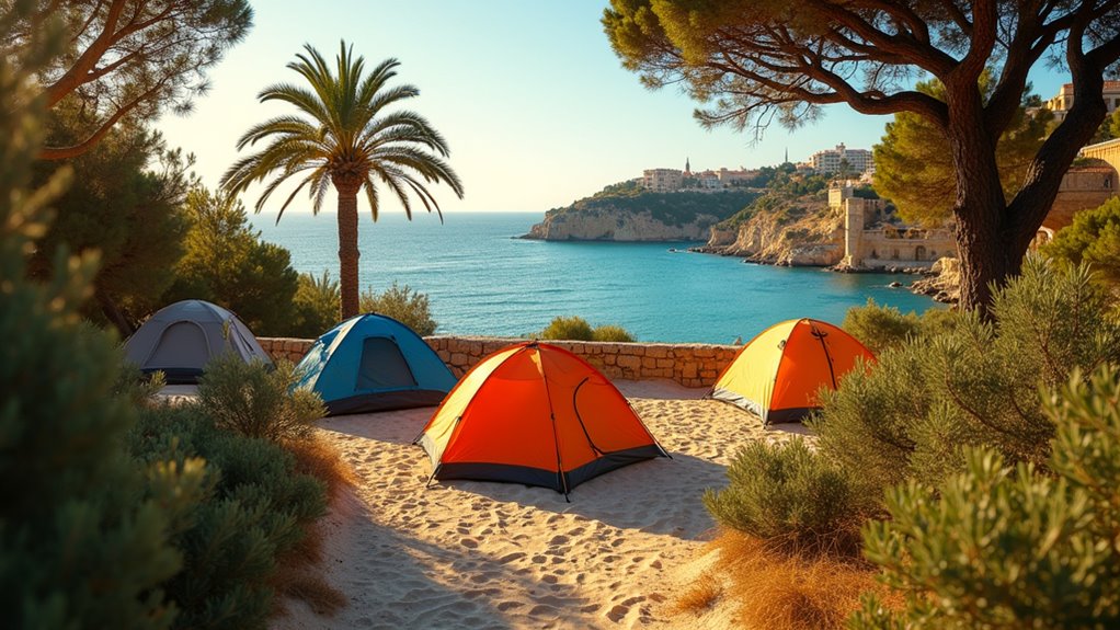 camping in spain s historic and modern settings