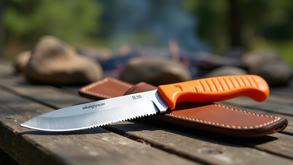 camping knife safety tips