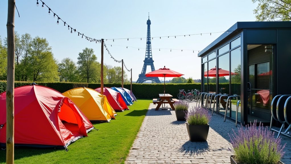 camping near paris outskirts
