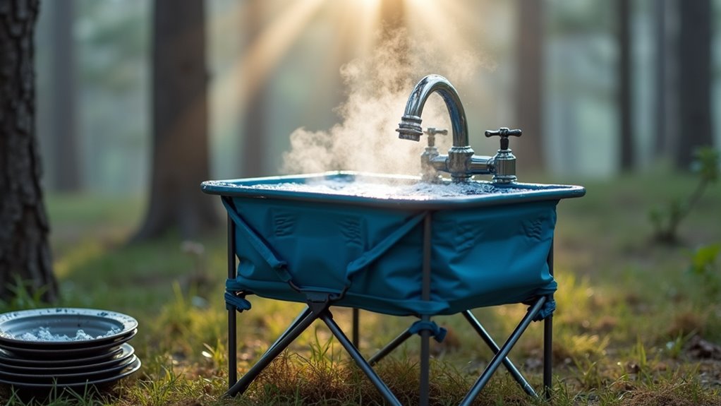 camping sinks enhance hygiene