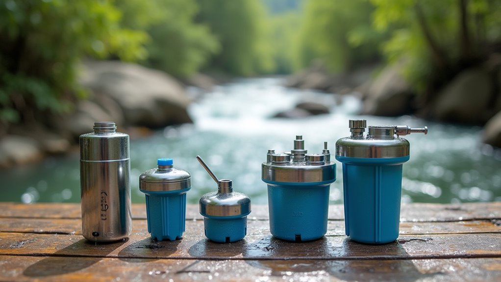 camping water purification filters