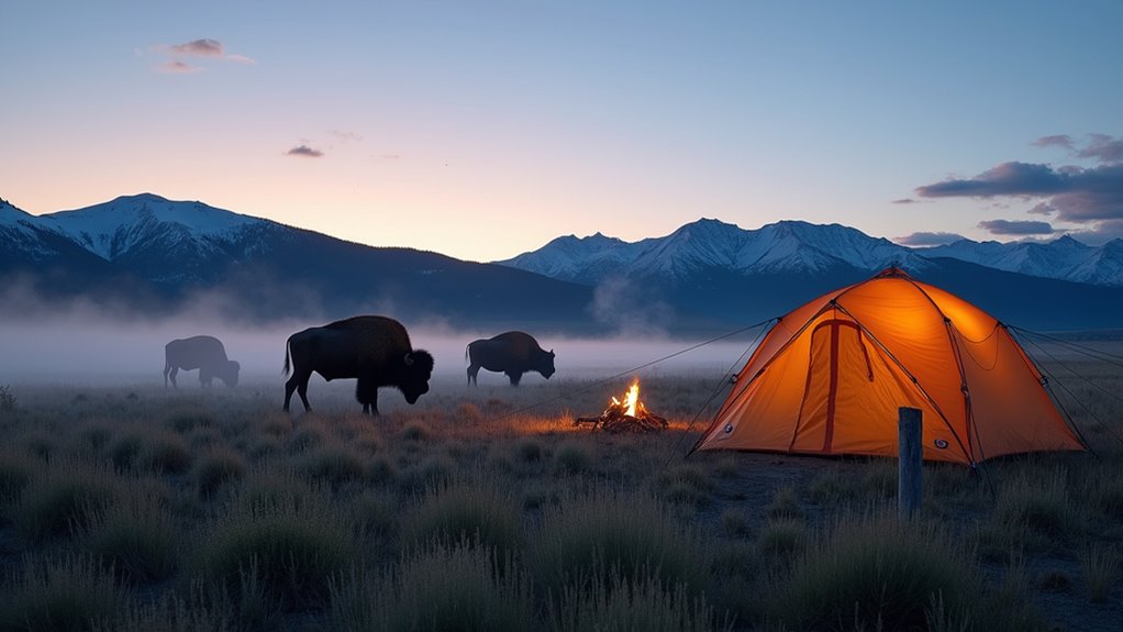camping with big game