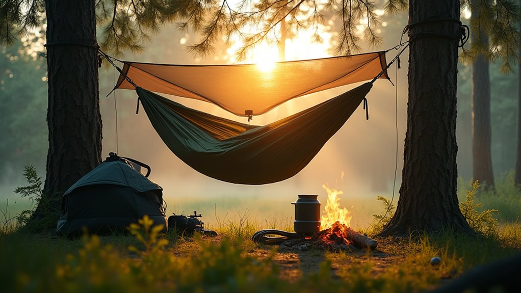 camping without a tent