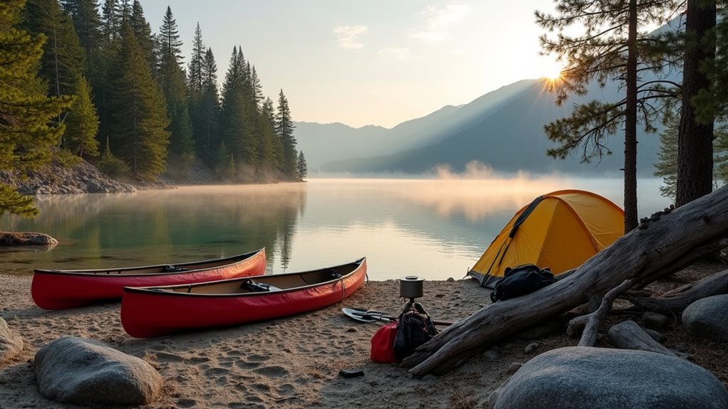canoe camping tips