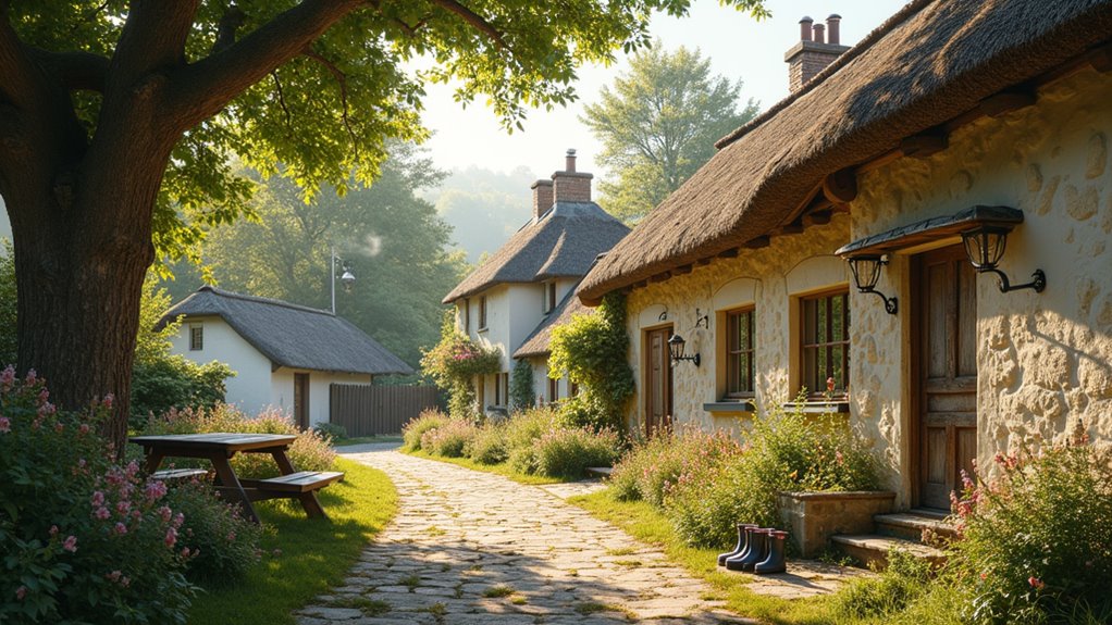 charming english camping cottages