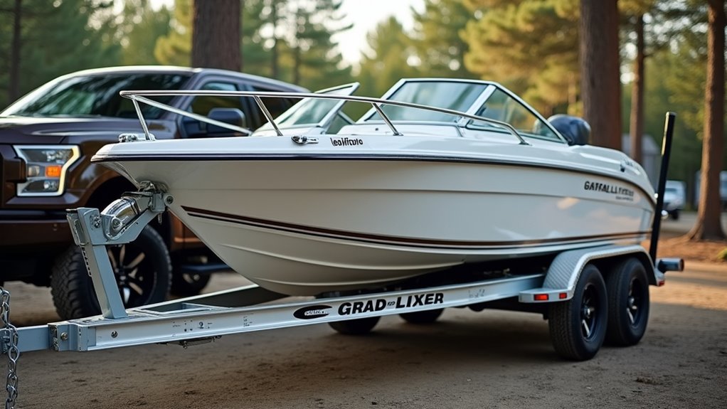 choose appropriate boat trailer