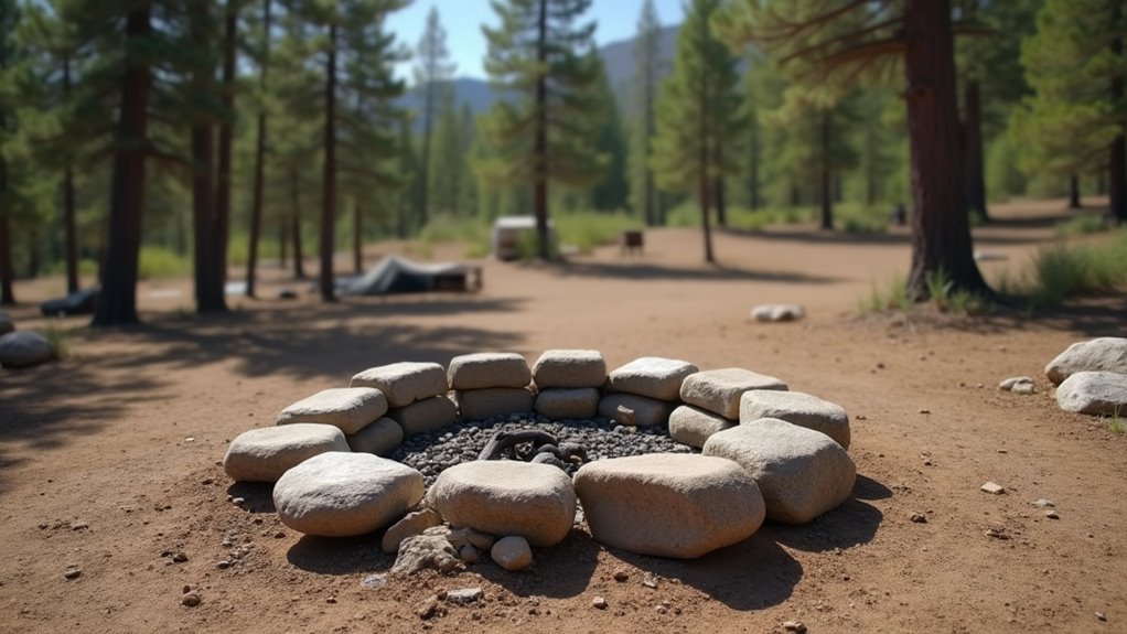 choose safe fire site