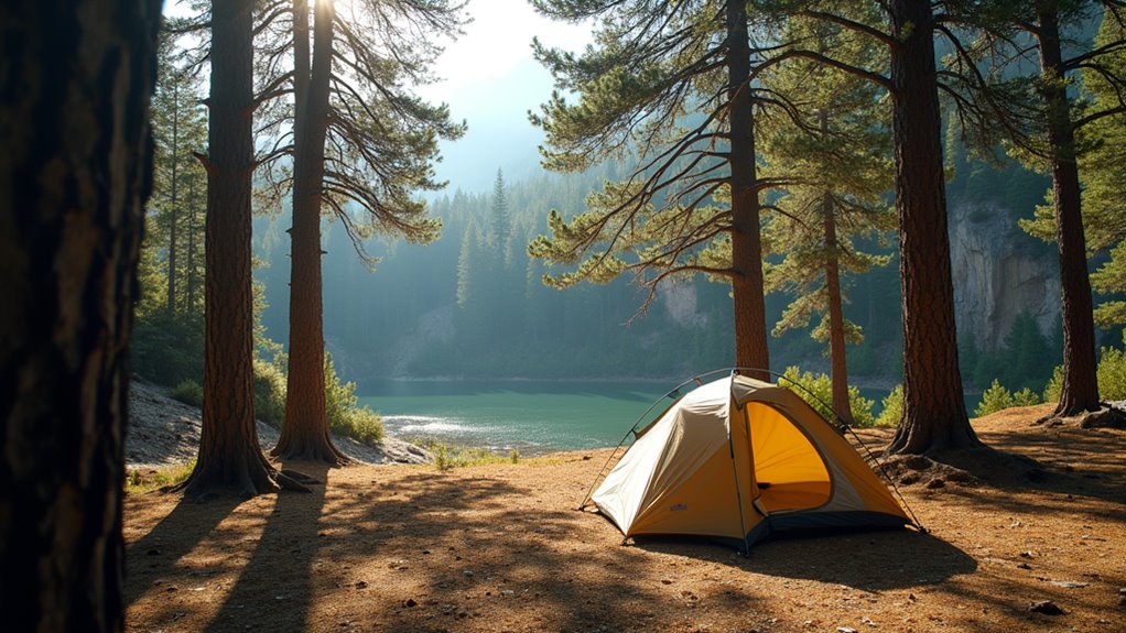 choose safe level sheltered site