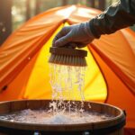 clean your tent regularly