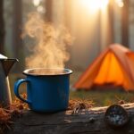 coffee while camping available