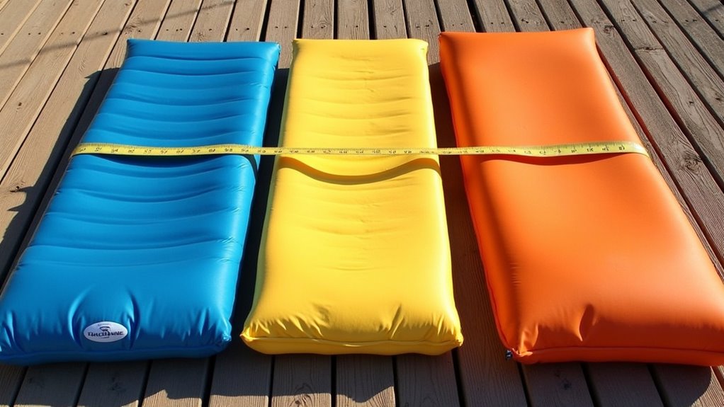 comfort support thickness durability