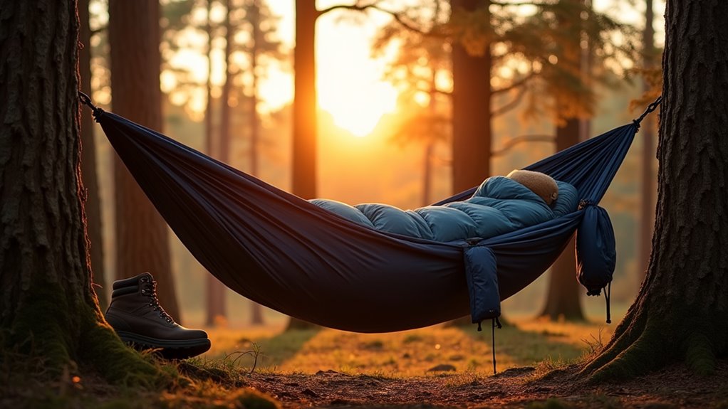 comfortable camping hammock sleep