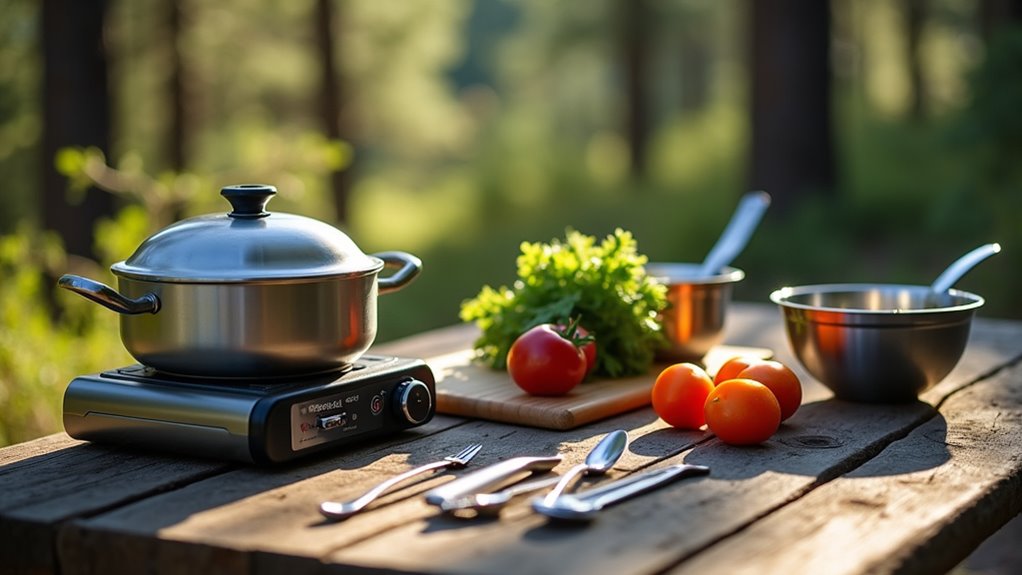 compact versatile camping kitchen gear