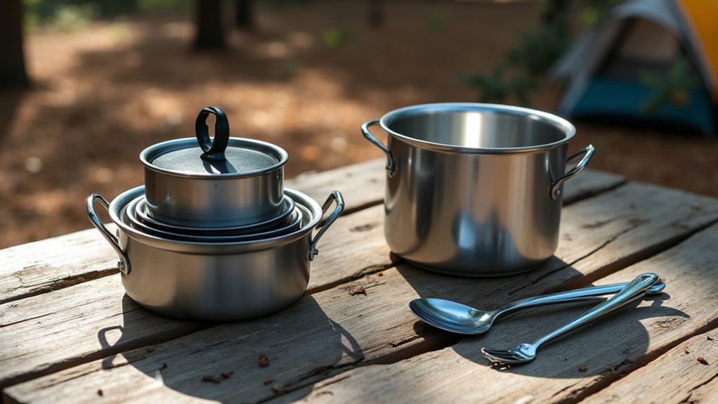 complete or customizable camping cookware